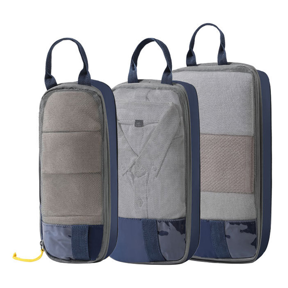 LXSN-000680 3PCS Travel Clothing Compression Packing Pouch Oxford Cloth Storage Bag LXSN-000680 3PCS Travel Clothing Compression Packing Pouch Oxford Cloth Storage Bag